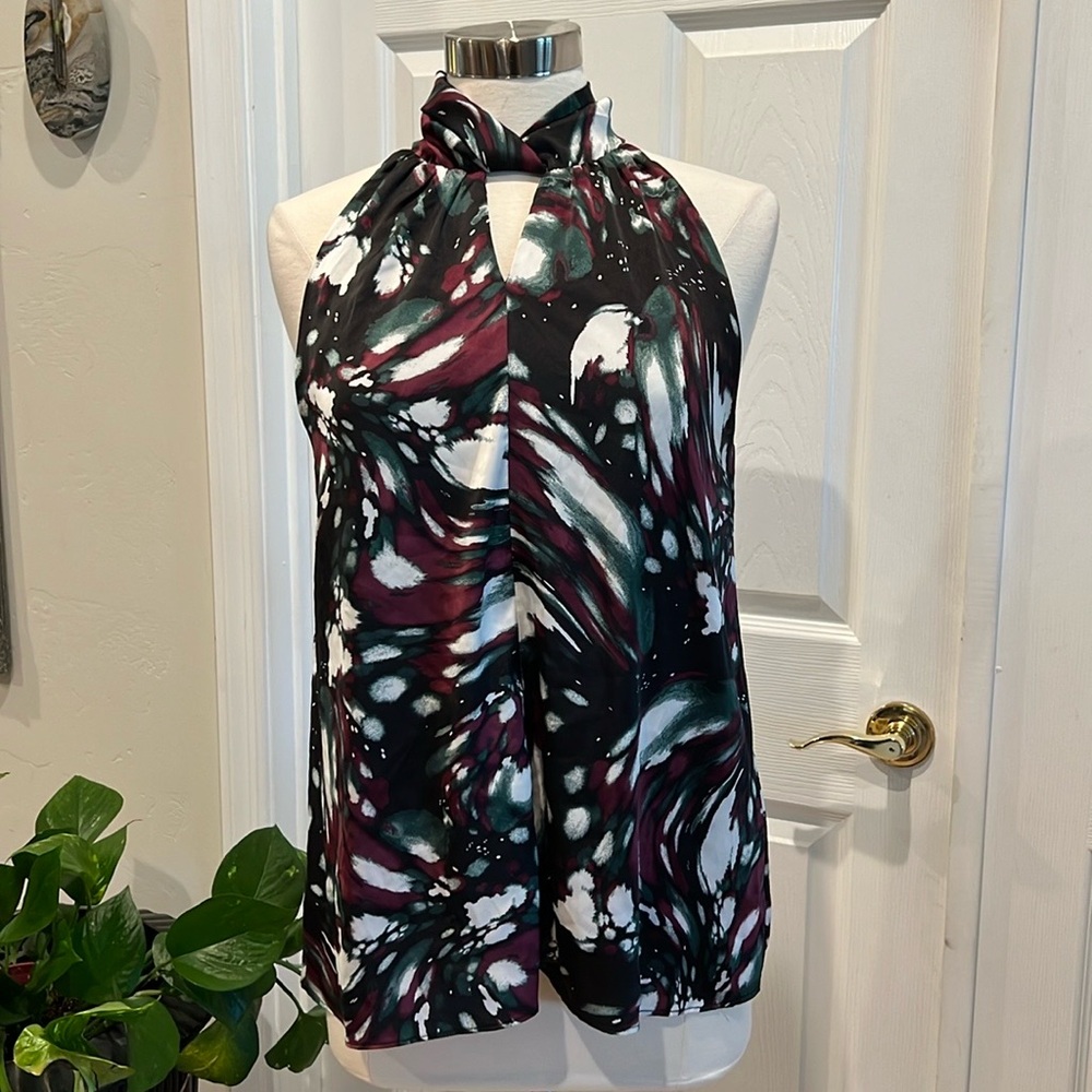 THE LIMITED Colorful Sleeveless Halter Top - Picture 4 of 11
